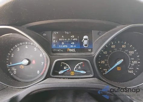 2016 Ford Focus Se из США, поврежденный, VIN 1FADP3K25GL319535